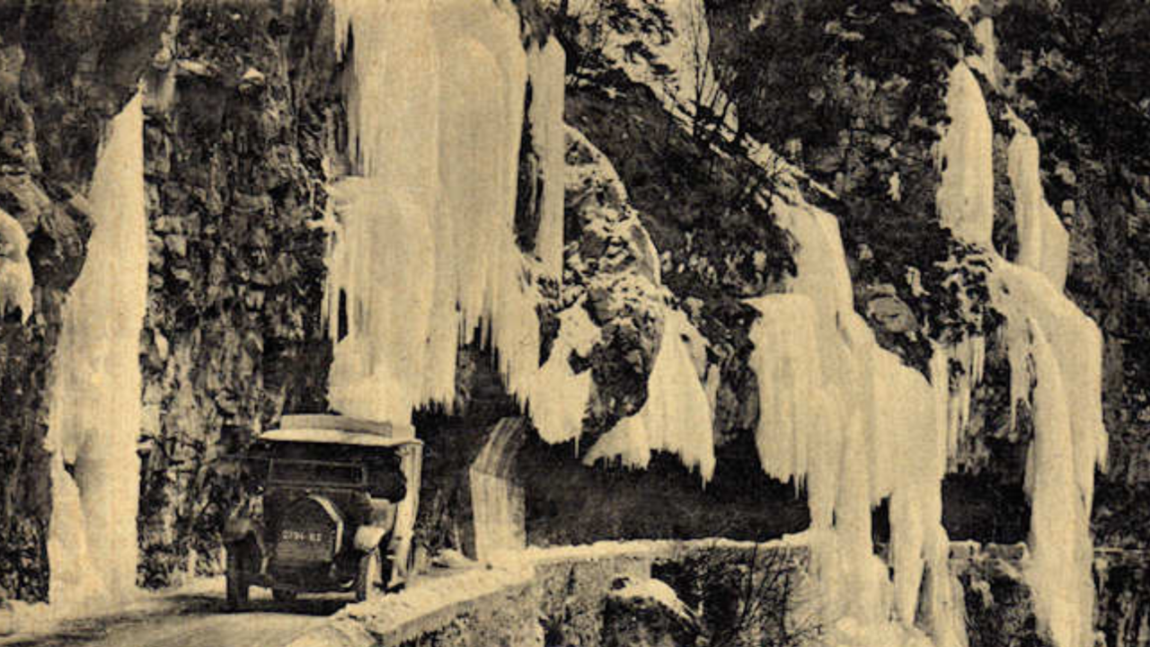 Cascate di ghiaccio Via Mala