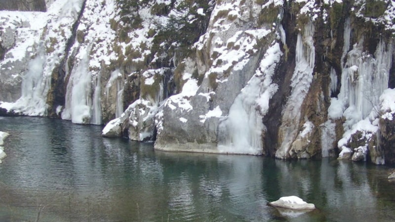 Cascate di ghiaccio Via Mala